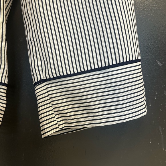 Lucy Paris Striped Wide-Leg Pants M EUC- Blue and White - Picture 3 of 14